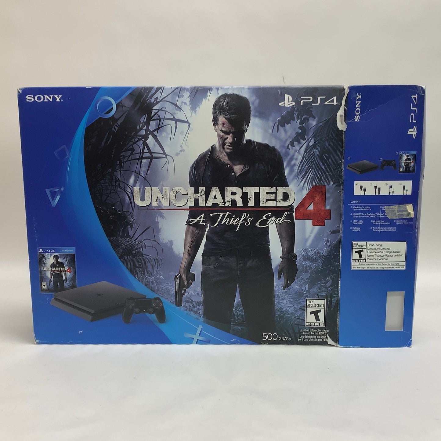 Sony PlayStation 4 Slim PS4 500GB Black Console Gaming System J20H091
