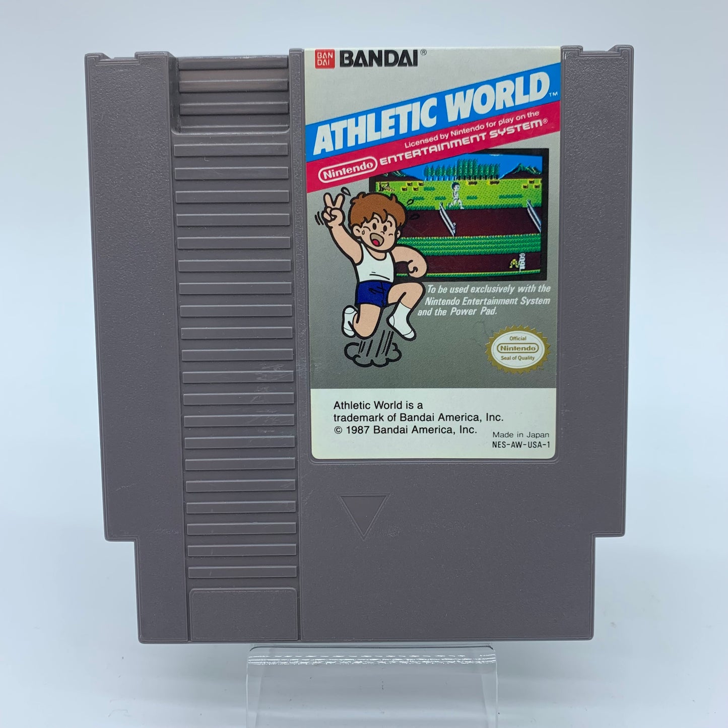 Athletic World [Family Fun Fitness] (NES, 1987)