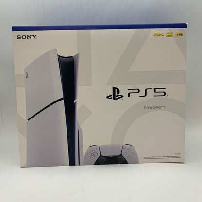 Broken Sony PlayStation 5 Slim Disc PS5 1TB White Console Gaming CFI-2015 READ